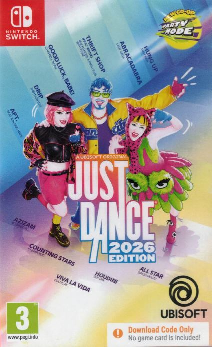 Just Dance 2026 Switch UK (Codice Digitale In Box) Just Dance 2026 Switch UK (Codice Digitale In Box)